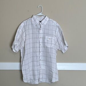 Cremieux Collection 100% Linen Button-Down